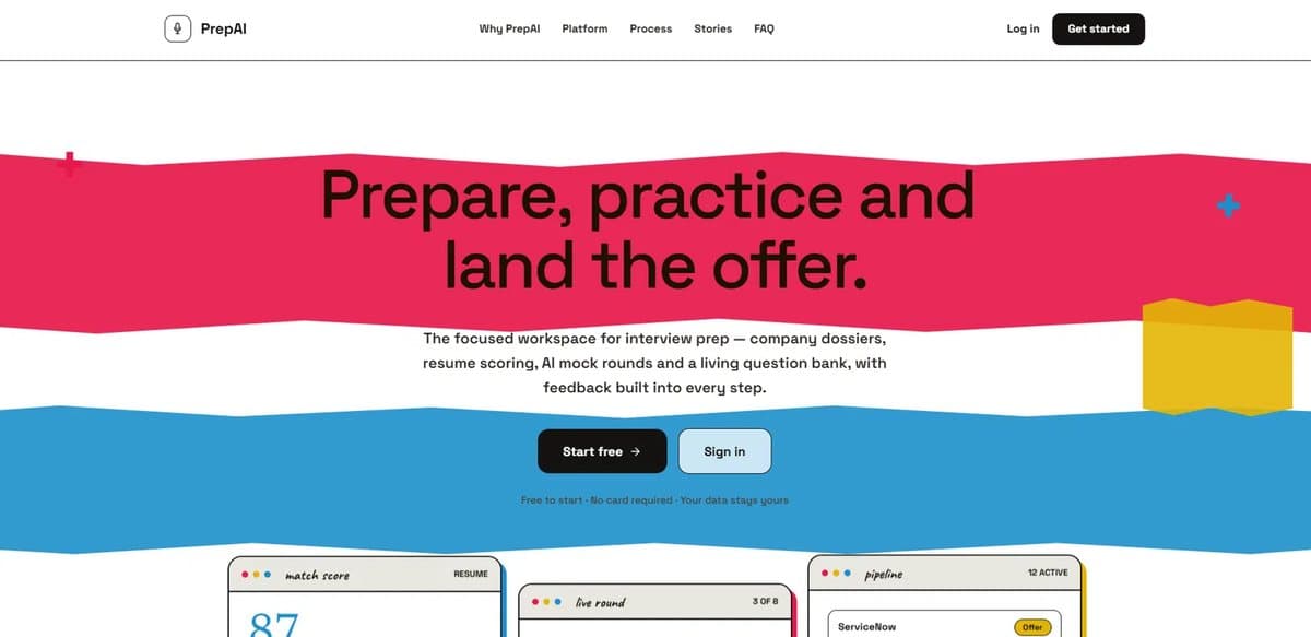 PrepAI screenshot