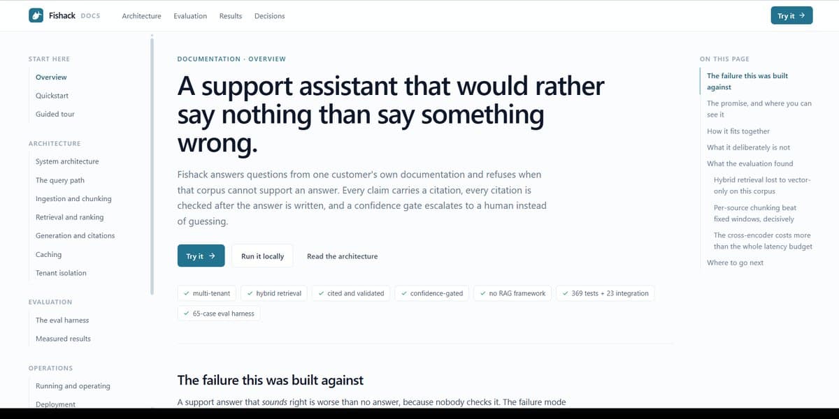 Fishack screenshot